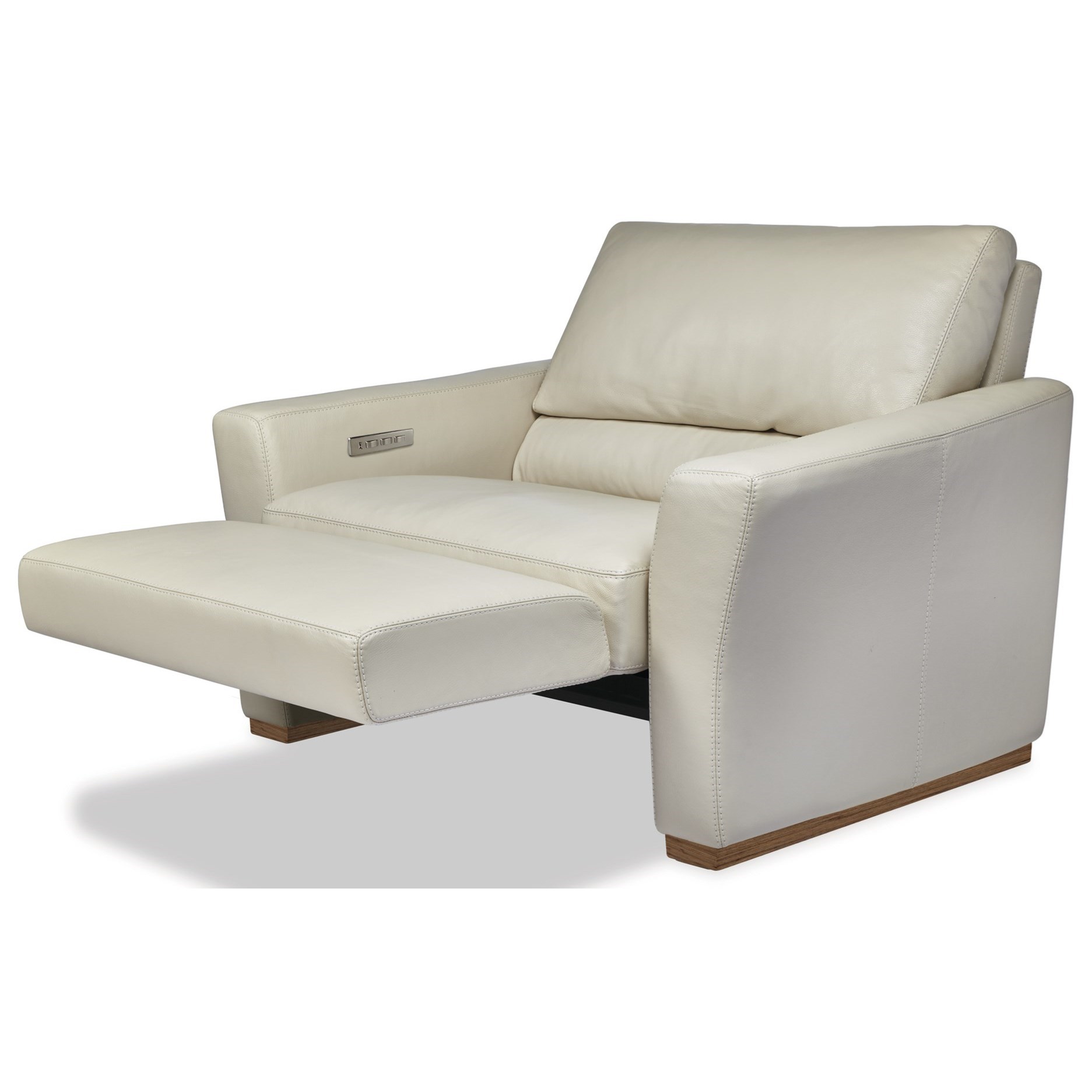 American Leather Bryant Modern Power Reclining Chair and a Half with